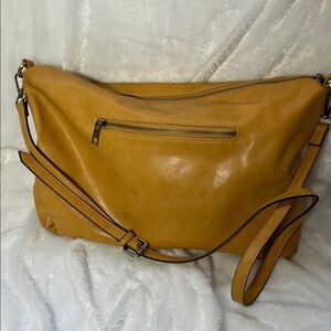 Joy Susan Mustard Crossbody Bag